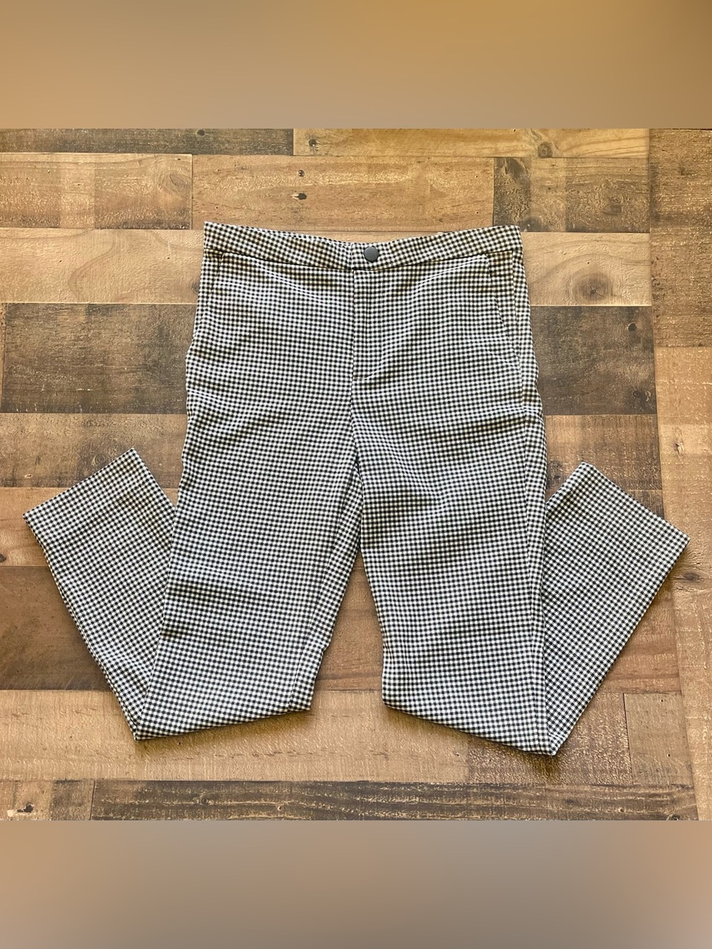 Kut from the Kloth Gingham Ankle Pants